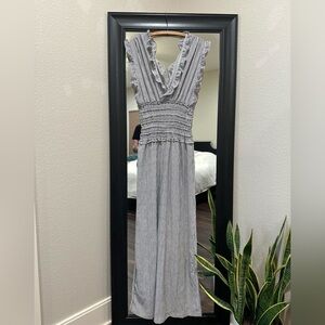 Max Studio Black and White Patterned Dress